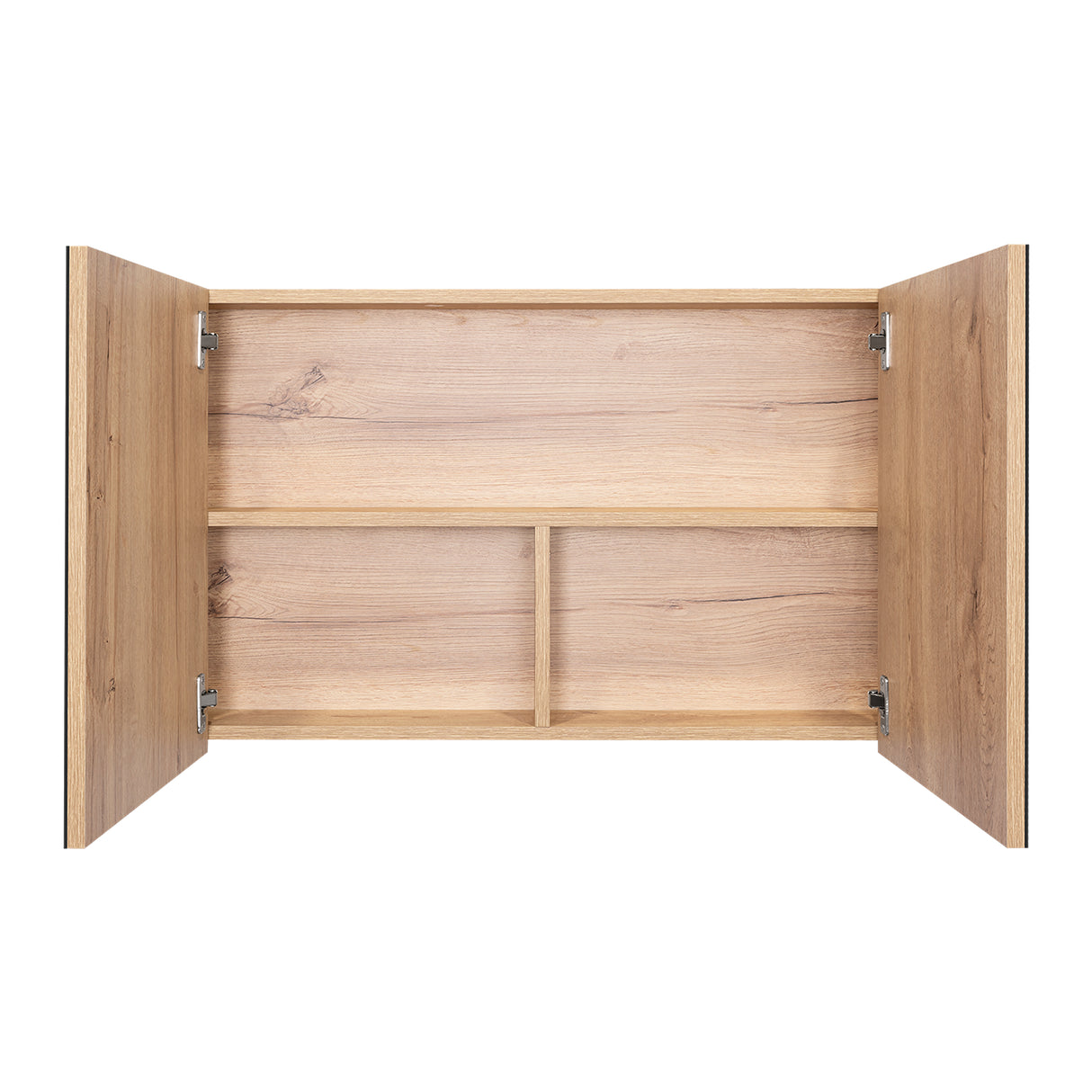 Gabinete de Baño 80 C Duna 80x50cm Rectangular con Espejo y con Un Entrepaño - Gabinetes | Bylmo