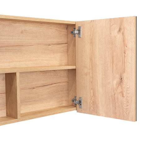 Gabinete de Baño 80 C Duna 80x50cm Rectangular con Espejo y con Un Entrepaño - Gabinetes | Bylmo