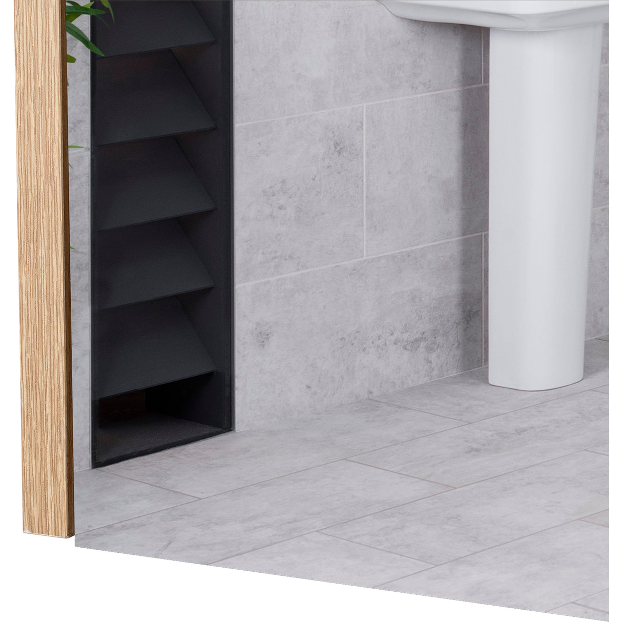 Gabinete de Baño 80 C Duna 80x50cm Rectangular con Espejo y con Un Entrepaño - Gabinetes | Bylmo