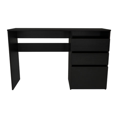 Escritorio Dublin Wengue 120 cm con Archivador y Cajones - Escritorios y Archivadores | Bylmo