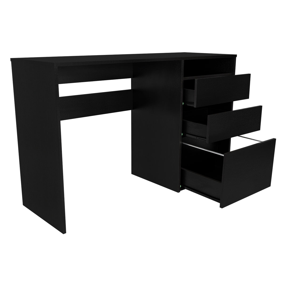 Escritorio Dublin Wengue 120 cm con Archivador y Cajones - Escritorios y Archivadores | Bylmo