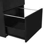 Escritorio Dublin Wengue 120 cm con Archivador y Cajones - Escritorios y Archivadores | Bylmo