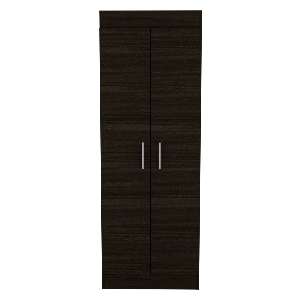 Alacena Nepal Wengue 60x169.9cm sin Cajones y con Dos Puertas - ALACENAS Y MUEBLES MICROONDAS | Bylmo