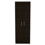 Alacena Nepal Wengue 60x169.9cm sin Cajones y con Dos Puertas - ALACENAS Y MUEBLES MICROONDAS | Bylmo