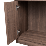 Bar Syrah Coñac 51x180cm con Un Cajón y con Ocho Portabotellas - Bares | Bylmo