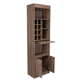 Bar Syrah Coñac 51x180cm con Un Cajón y con Ocho Portabotellas - Bares | Bylmo
