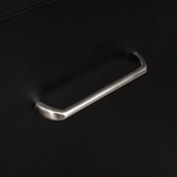 Cómoda Tulum Wengue y Blanco 54 cm con Espejo y Un Cajón - Cajoneras | Bylmo