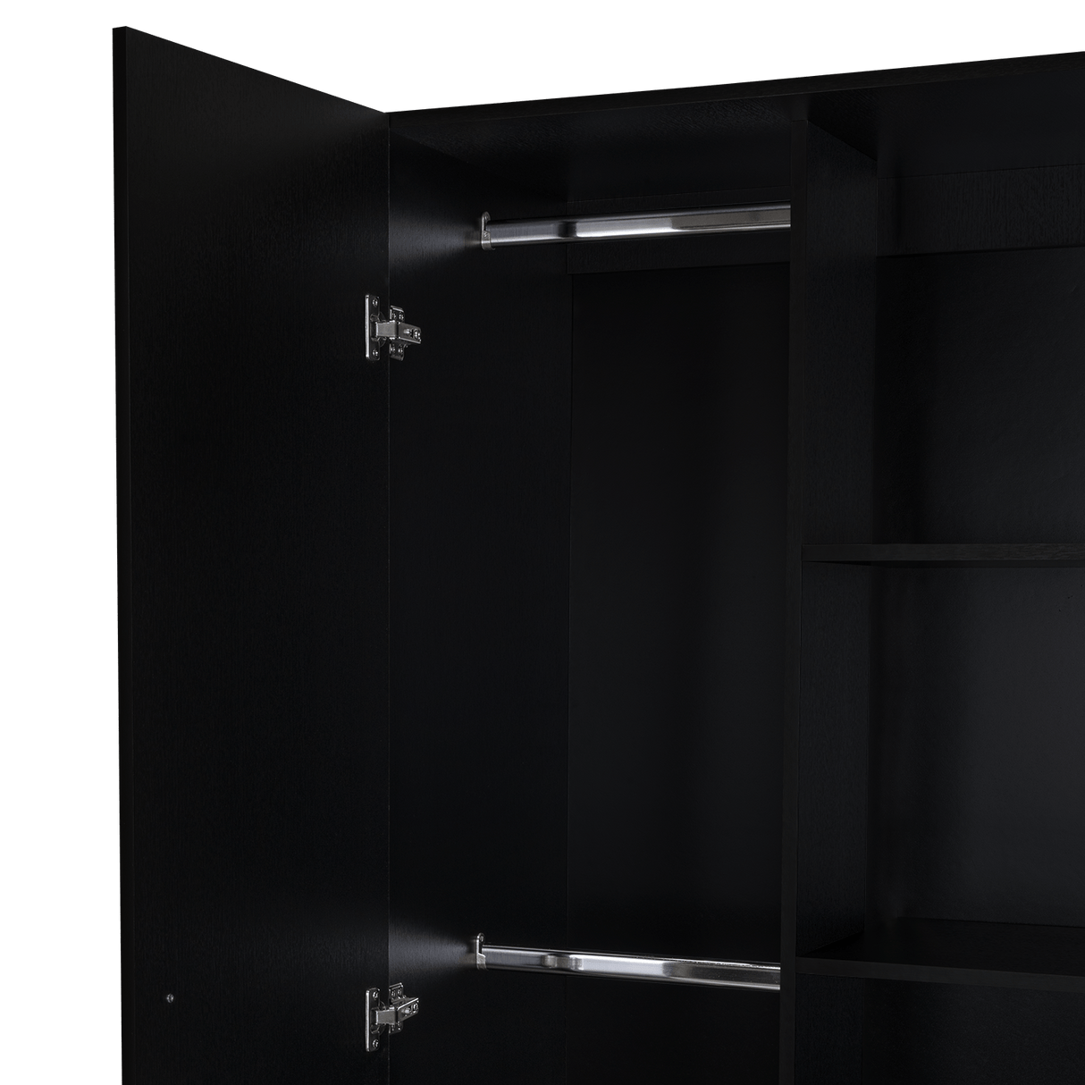 Closet Tera Wengue 80x180cm sin Cajones con 3 Entrepaños - Closets | Bylmo