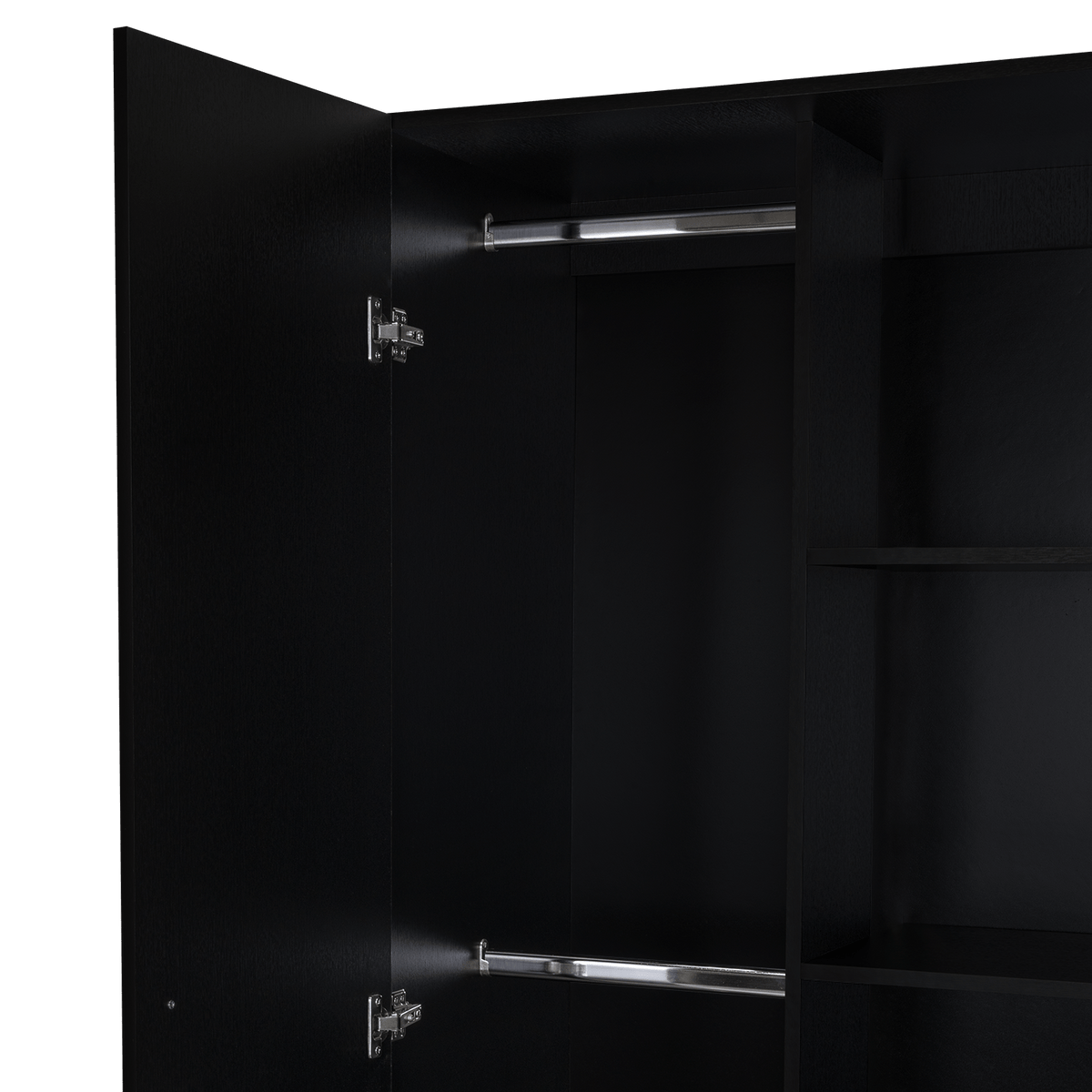 Closet Tera Wengue 80x180cm sin Cajones con 3 Entrepaños