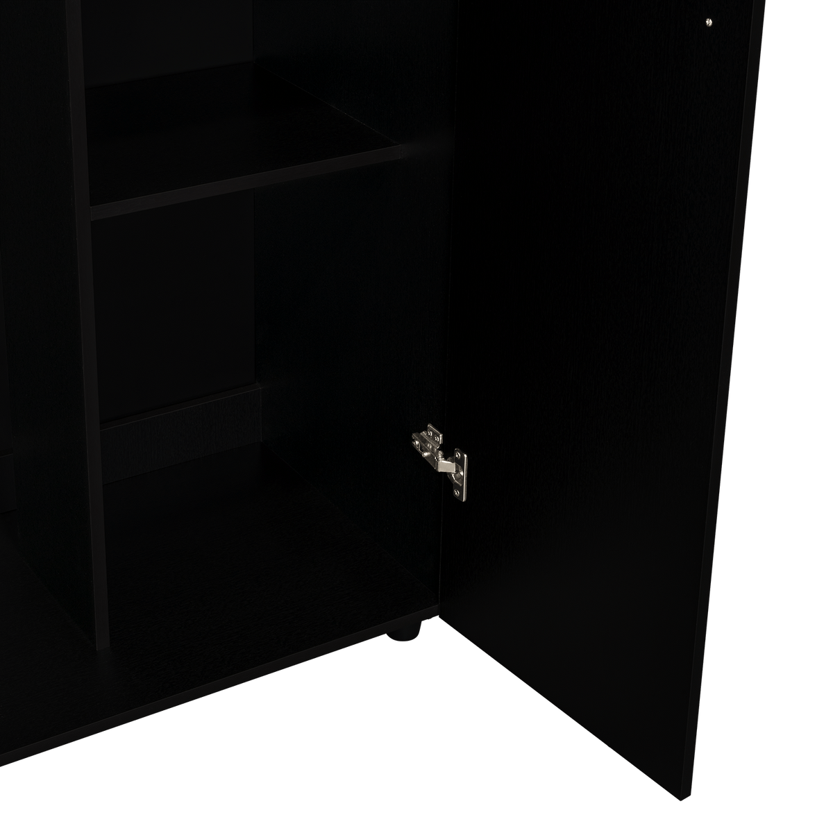 Closet Tera Wengue 80x180cm sin Cajones con 3 Entrepaños