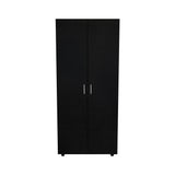 Closet Wengue 80x180.5cm sin Cajones con 2 Entrepaños - Closets | Bylmo