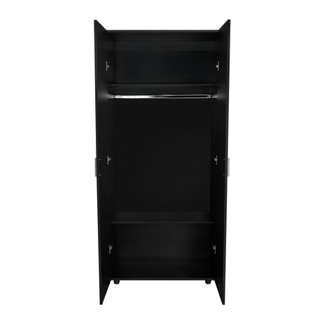 Closet Wengue 80x180.5cm sin Cajones con 2 Entrepaños - Closets | Bylmo