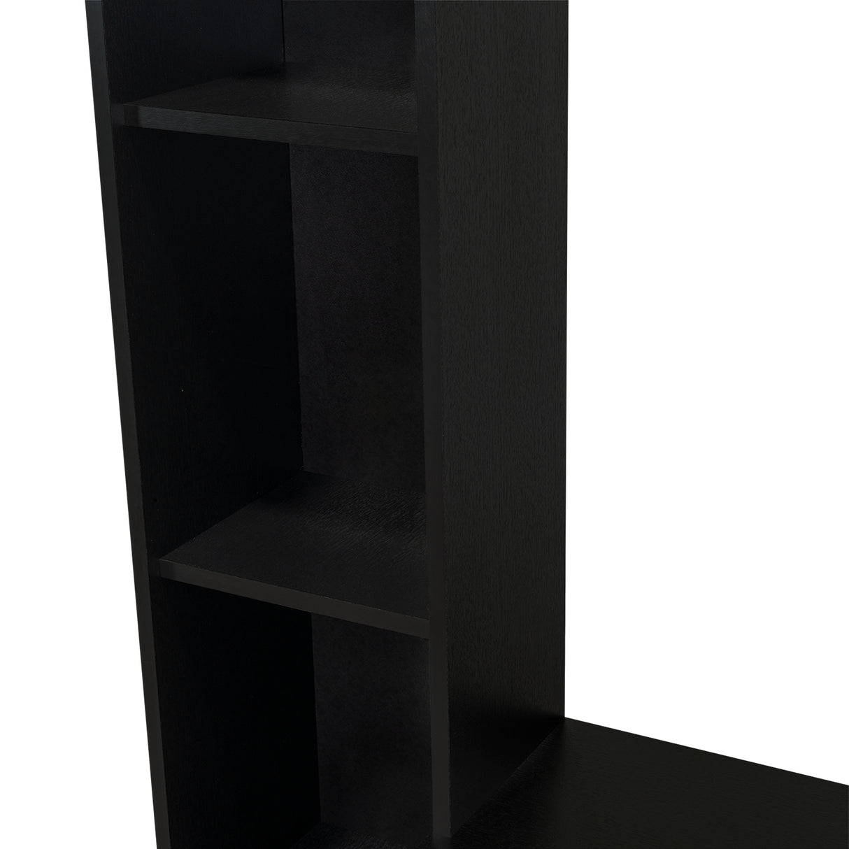 Centro de Entretenimiento Dante Wengue 180x170.6cm Para TV Hasta 45 Pulgadas con Un Cajón - Muebles para TV | Bylmo