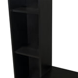 Centro de Entretenimiento Dante Wengue 180x170.6cm Para TV Hasta 45 Pulgadas con Un Cajón - Muebles para TV | Bylmo