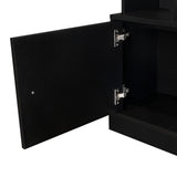 Centro de Entretenimiento Dante Wengue 180x170.6cm Para TV Hasta 45 Pulgadas con Un Cajón - Muebles para TV | Bylmo