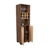 Bar Marsella Gales 52.9x179.8cm con Un Cajón y con Ocho Portabotellas - Bares | Bylmo