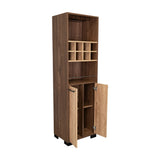 Bar Marsella Gales 52.9x179.8cm con Un Cajón y con Ocho Portabotellas - Bares | Bylmo