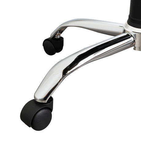 Silla de Oficina Negro 57x59cm con Apoya Brazos - Sillas | Bylmo