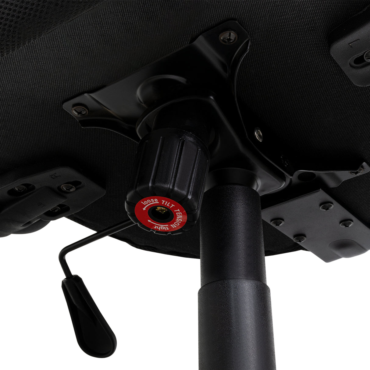 Silla de Oficina Negro 57x59cm con Apoya Brazos - Sillas | Bylmo