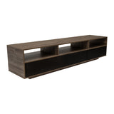 Rack de TV Bellagio Siena 210x50cm para TV Hasta 90 Pulgadas y con Cuatro Compartimientos - Muebles para TV | Bylmo
