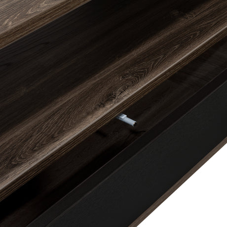 Rack de TV Bellagio Siena 210x50cm para TV Hasta 90 Pulgadas y con Cuatro Compartimientos - Muebles para TV | Bylmo