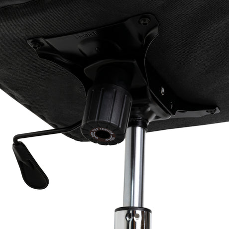 Silla de Oficina Negro 58x54cm con Apoya Brazos - Sillas de Oficina | Bylmo