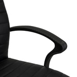 Silla de Oficina Negro 58x54cm con Apoya Brazos - Sillas de Oficina | Bylmo