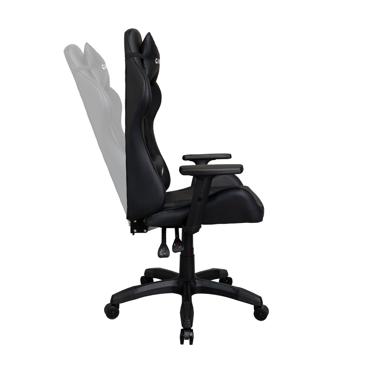 Silla Gamer Negro 70x58cm con Apoya Brazos - Sillas de Oficina | Bylmo