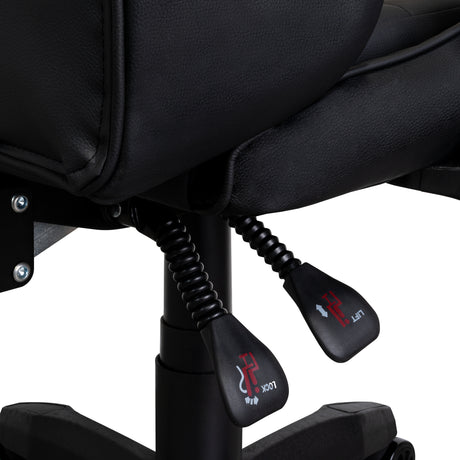 Silla Gamer Negro 70x58cm con Apoya Brazos - Sillas de Oficina | Bylmo