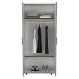 Closet Hogar Bellota y Blanco 80x180.5cm con Dos Puertas - CLOSETS | Bylmo