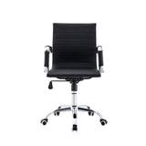 Silla de Oficina BM530 Negro 65x96cm Reclinable con Soporte Lumbar y con Apoya Brazos - SILLAS DE OFICINA | Bylmo