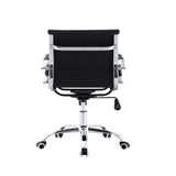 Silla de Oficina BM530 Negro 65x96cm Reclinable con Soporte Lumbar y con Apoya Brazos - SILLAS DE OFICINA | Bylmo