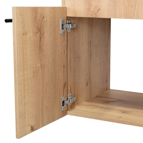 Mueble para Lavamanos Khari Duna 80x80cm Individual con Lavamanos y con con Dos Puertas - Muebles para Baño | Bylmo