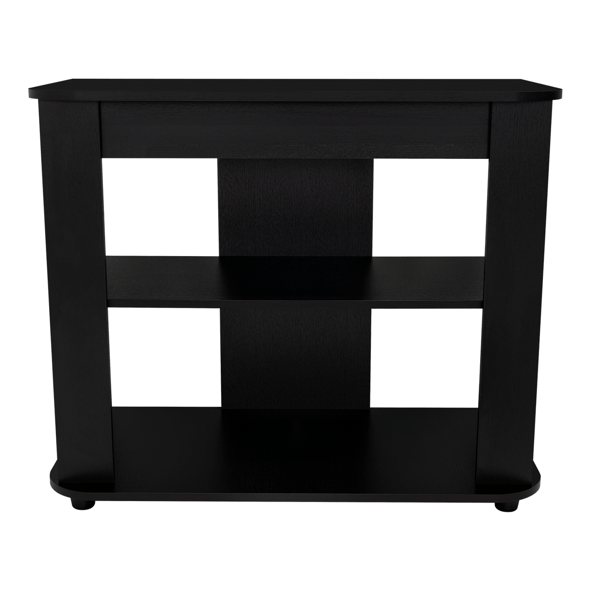 Rack de TV Maori Wengue 90x45cm Para TV Hasta 40 Pulgadas sin Cajones y con Patas - Muebles de TV | Bylmo