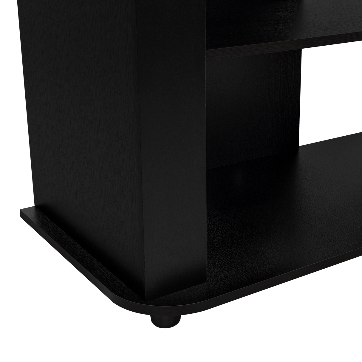 Rack de TV Maori Wengue 90x45cm Para TV Hasta 40 Pulgadas sin Cajones y con Patas - Muebles de TV | Bylmo