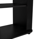 Rack de TV Maori Wengue 90x45cm Para TV Hasta 40 Pulgadas sin Cajones y con Patas - Muebles de TV | Bylmo