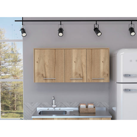 Mueble Superior de Cocina Orion Duna 120x54.5cm con Tres Puertas y con Locero - MUEBLES SUPERIORES DE COCINA | Bylmo