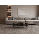 Mesa de Centro Z Coñac 101.1x40cm Rectangular con Patas y con Compartimientos - Mesas de Centro | Bylmo