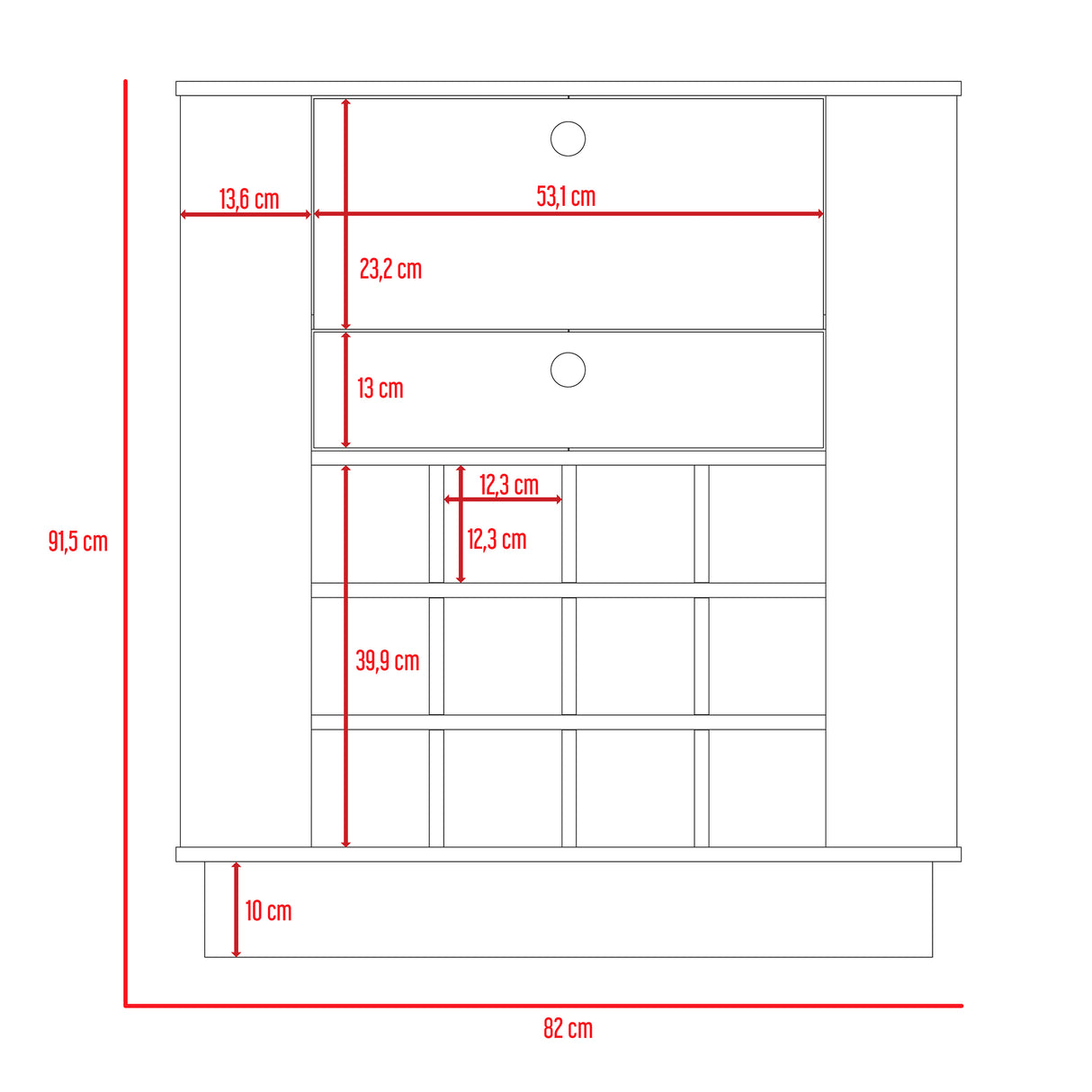 Bar New York Wengue 82x91.5cm con Dos Compartimientos y con Doce Portabotellas - BARES | Bylmo