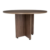 Mesa de Reunión Home Office Coñac 120x75cm sin Cajones - ESCRITORIOS | Bylmo