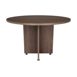 Mesa de Reunión Home Office Coñac 120x75cm sin Cajones - ESCRITORIOS | Bylmo