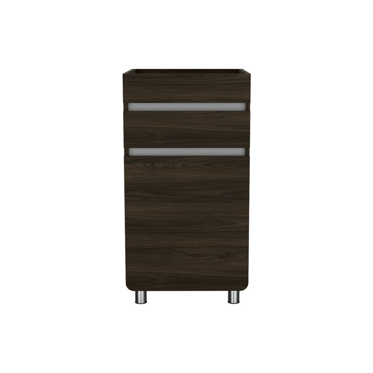 Mueble para Lavamanos Aluvia Habano 44.5x85cm Individual sin Lavamanos y con Una Puerta - MUEBLES PARA LAVAMANOS | Bylmo