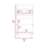 Mueble para Lavamanos Aluvia Habano 44.5x85cm Individual sin Lavamanos y con Una Puerta - MUEBLES PARA LAVAMANOS | Bylmo