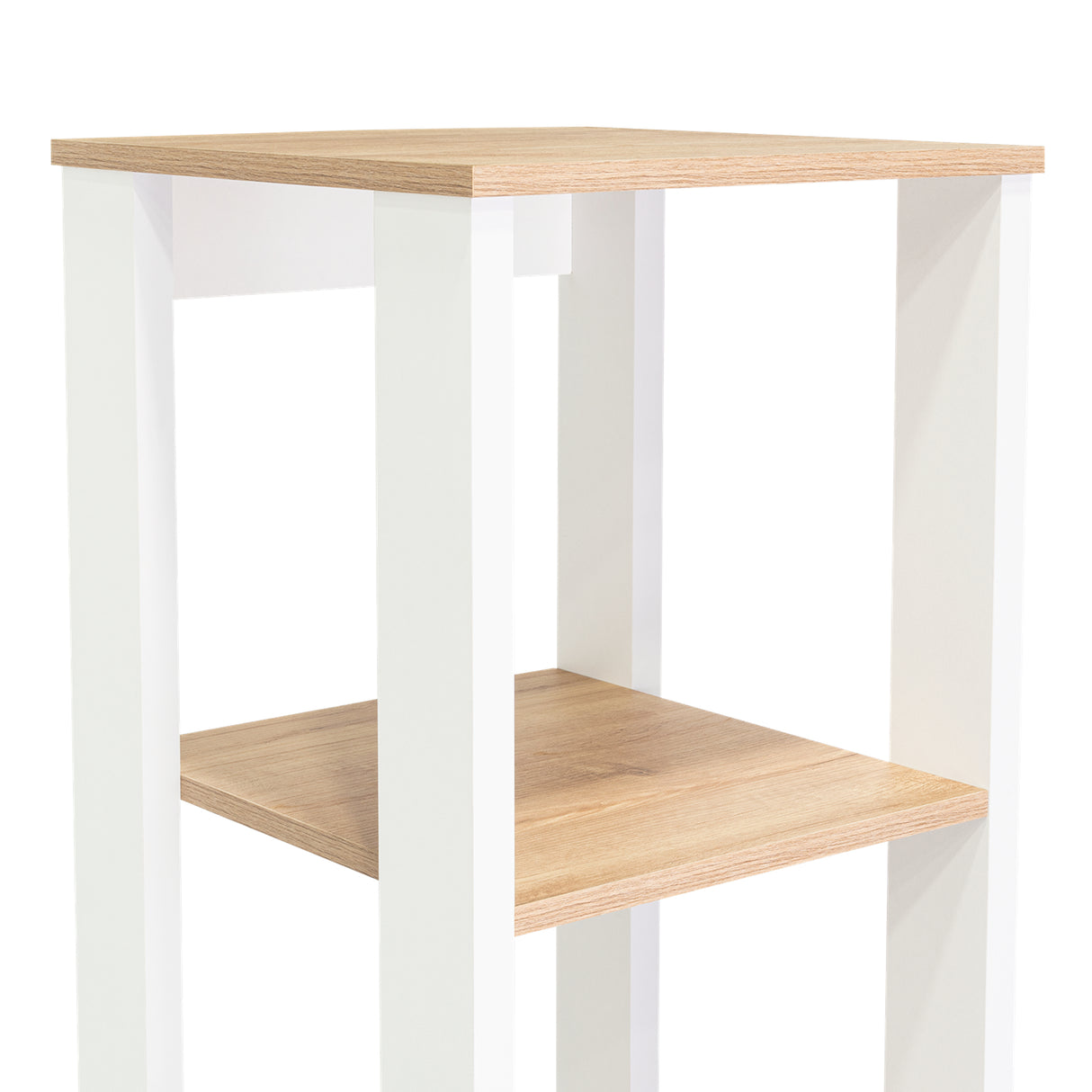 Optimizador de Baño Blanco 40x150.7cm sin Cajones y con Un Entrepaño - Muebles para Baño | Bylmo