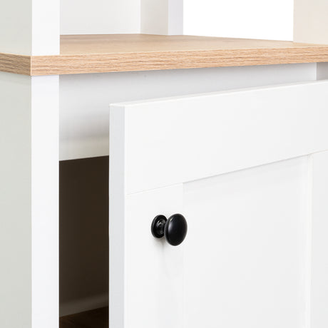 Optimizador de Baño Blanco 40x150.7cm sin Cajones y con Un Entrepaño - Muebles para Baño | Bylmo