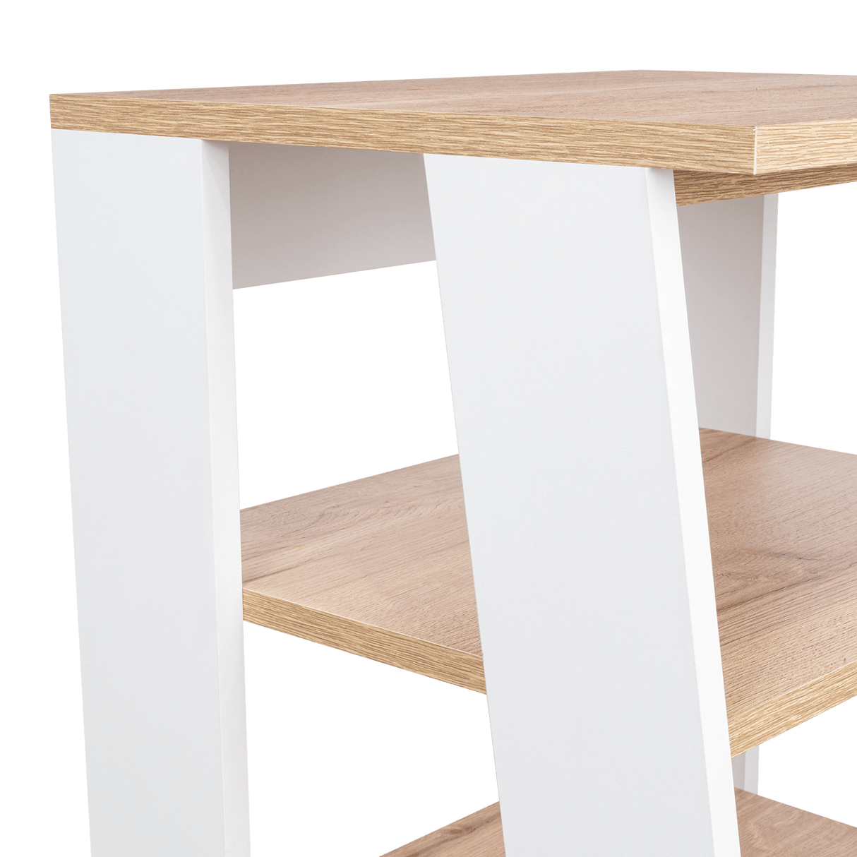 Optimizador de Baño BiColor Blanco 44x75.6cm sin Cajones y con Tres Entrepaños - Muebles para Baño | Bylmo