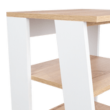 Optimizador de Baño BiColor Blanco 44x75.6cm sin Cajones y con Tres Entrepaños - Muebles para Baño | Bylmo