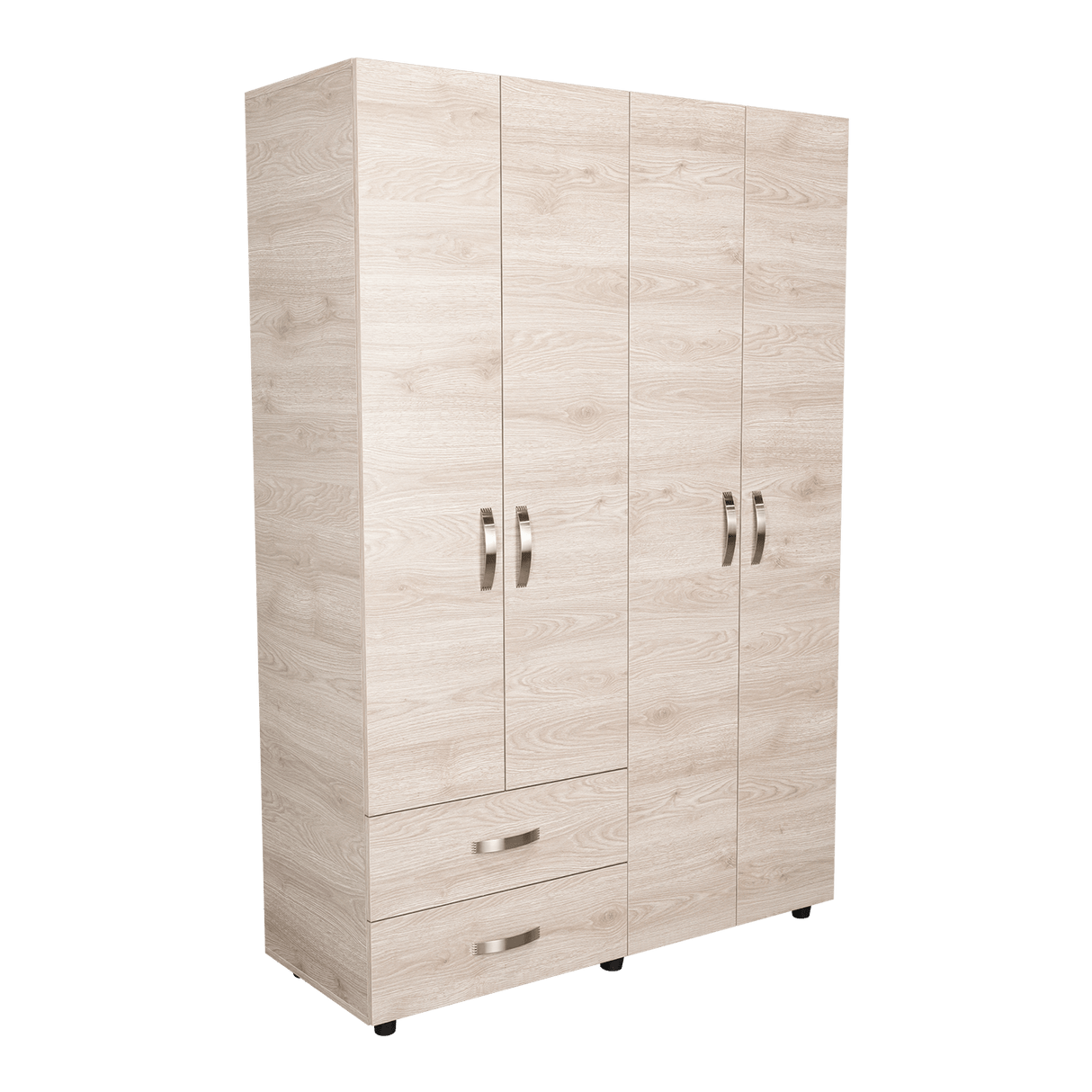 Closet Ankora Ceniza 120x180cm con 2 Cajones con 2 Entrepaños - Closets | Bylmo