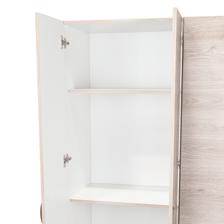Closet Ankora Ceniza 120x180cm con 2 Cajones con 2 Entrepaños - Closets | Bylmo