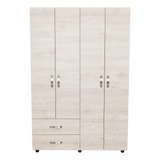 Closet Ankora Ceniza 120x180cm con 2 Cajones con 2 Entrepaños - Closets | Bylmo